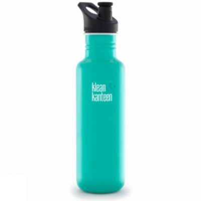Klean Kanteen Classic Bottle With Sport Cap 800ml Tidal Pool Klean Kanteen Classic Bottle With Sport Cap 800ml Tidal Pool